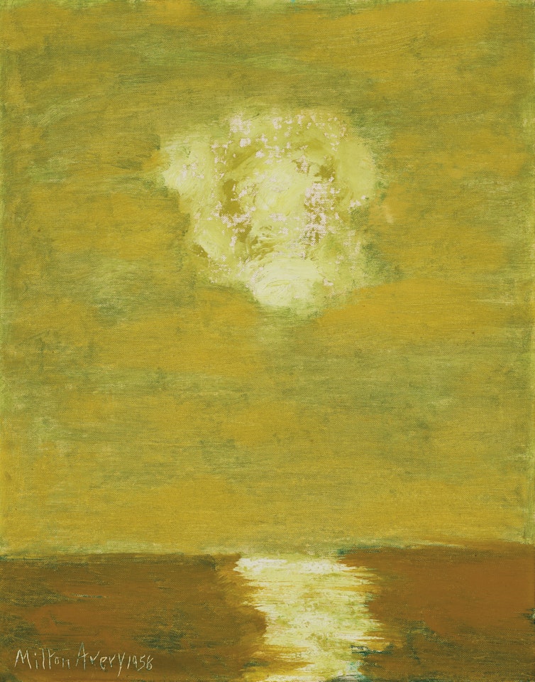 Hazy Sun by Milton Avery