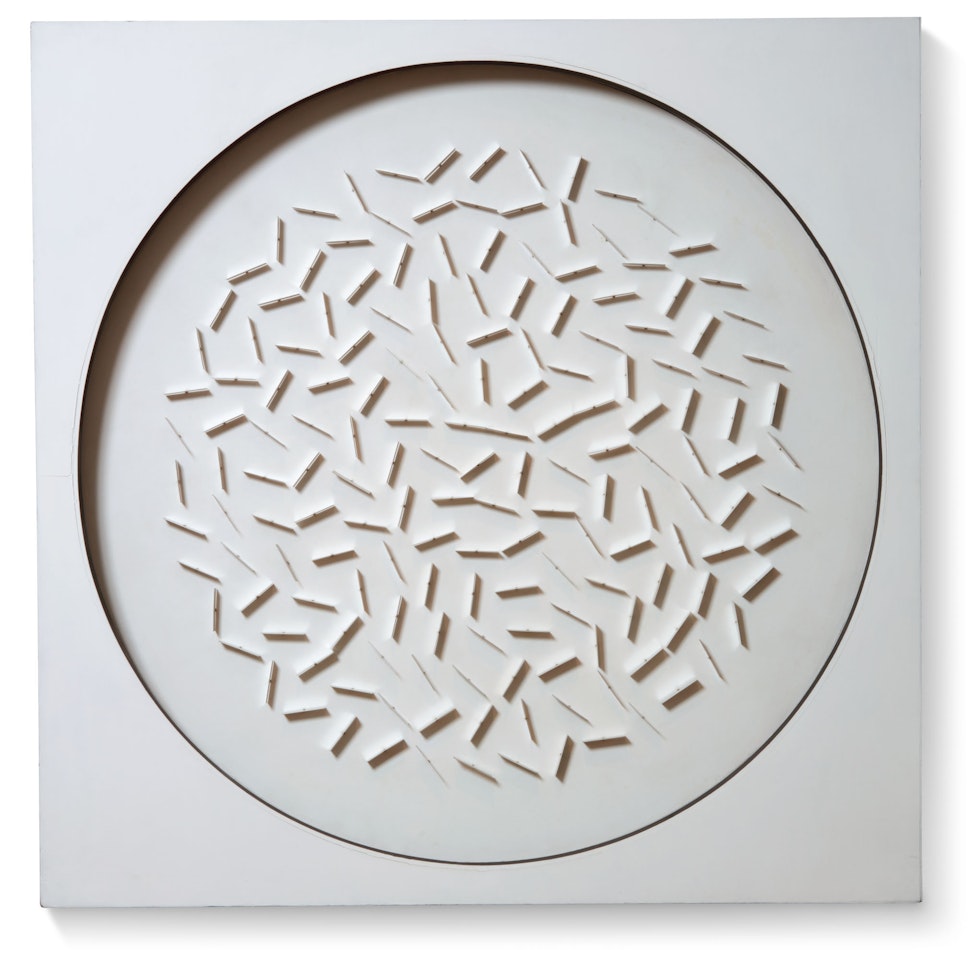 Farbiges Lichtobjekt (Kinetisches Objekt) by Gerhard Von Graevenitz