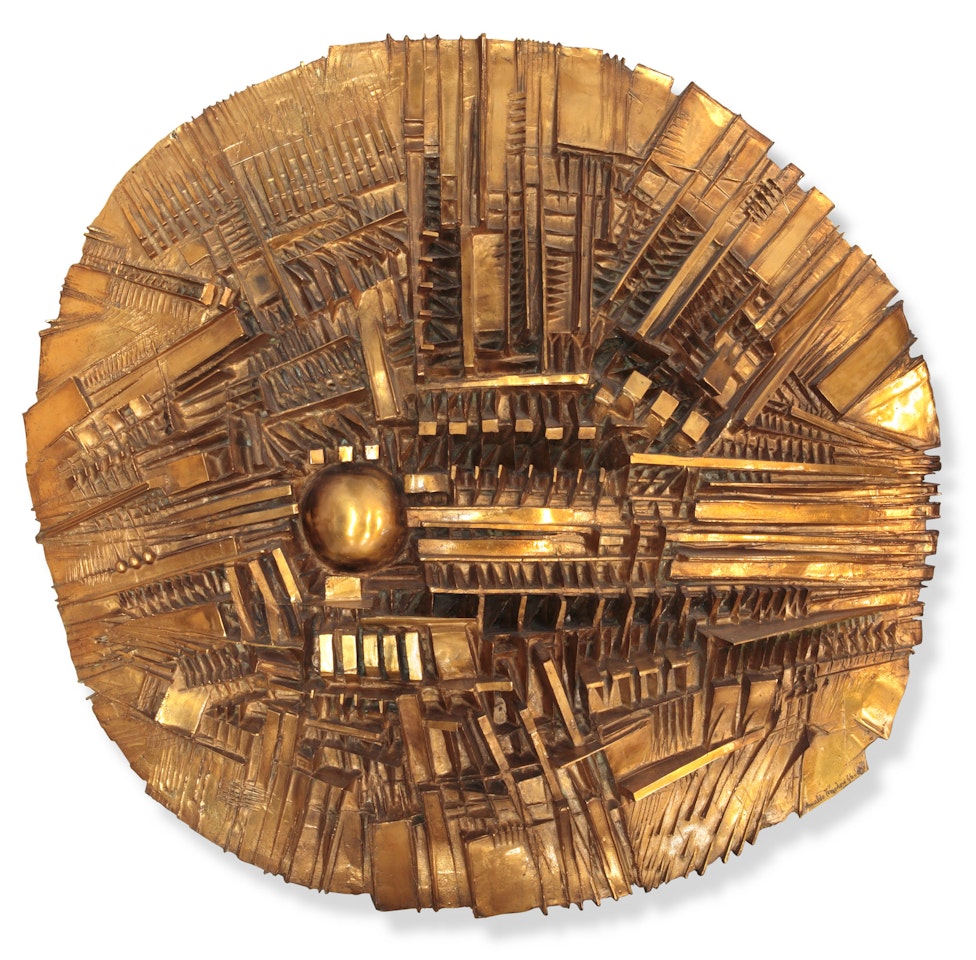 Mappamondo by Arnaldo Pomodoro