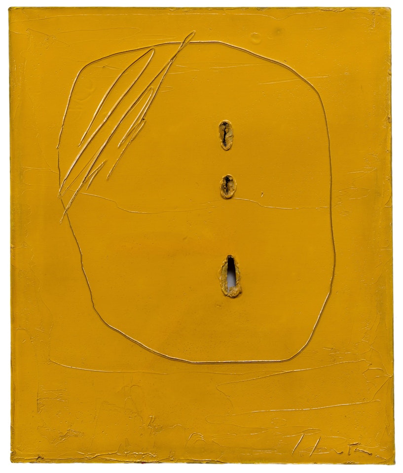 CONCETTO SPAZIALE by Lucio Fontana