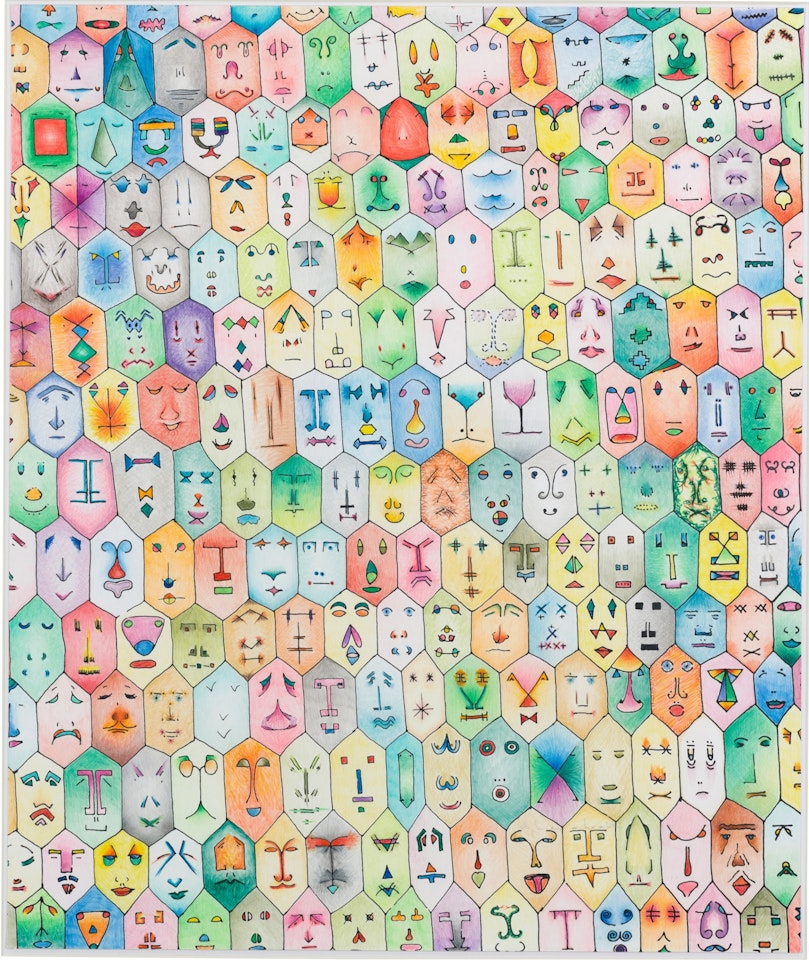 FACCINE COLORATE by Alighiero Boetti