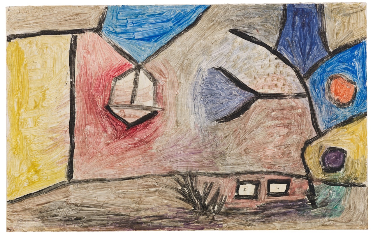 LANDSCHAFT B. L. by Paul Klee