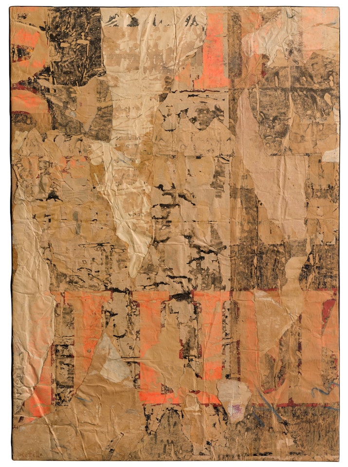 PASSEGGIATA RIPETTA by Mimmo Rotella