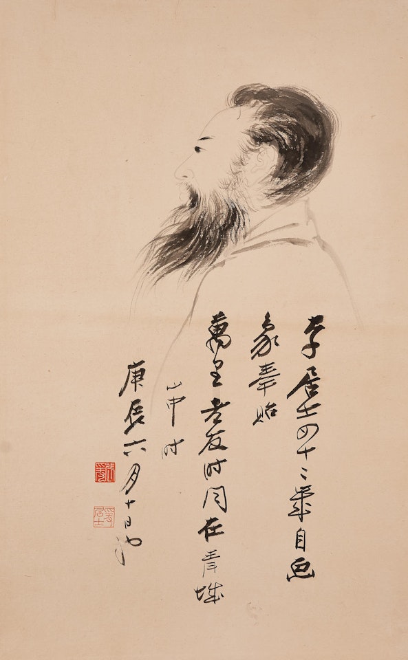 Self-Portrait by Zhang Daqian