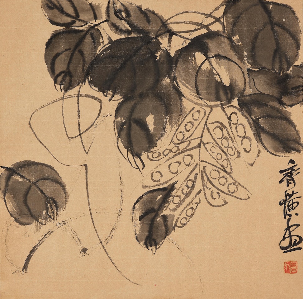 Bean Pods by Qi Baishi