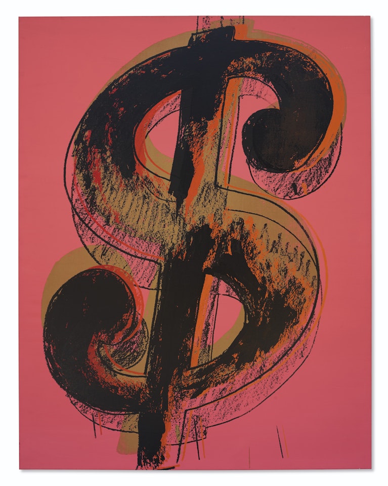 Dollar Sign by Andy Warhol