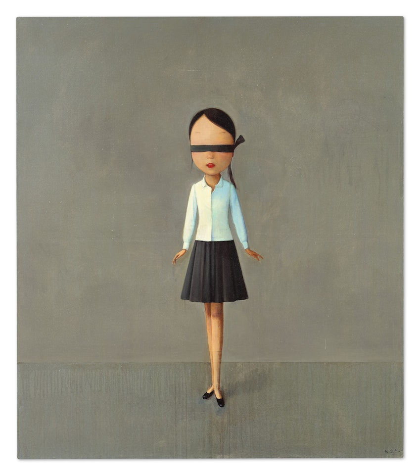 Composition with Black, White and Grey by Liu Ye