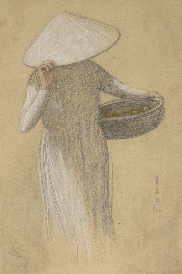 Retour de la cueillette (Back from Fruit Picking) by Mai Trung Thu