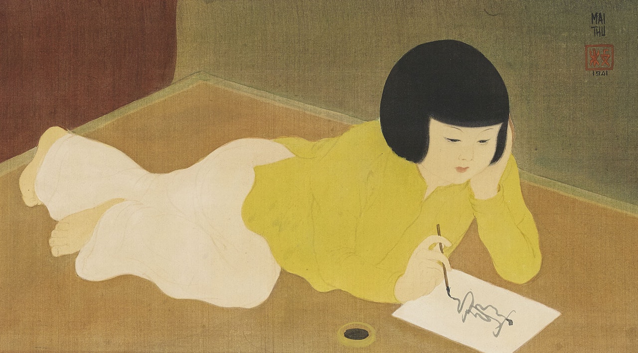 La Calligraphie (Calligraphy) by Mai Trung Thu