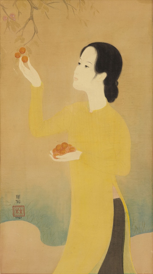 La cueillette (Picking Fruit) by Mai Trung Thu