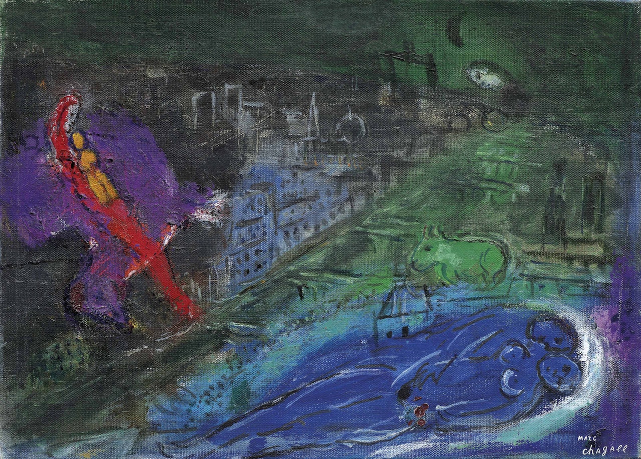 Visions de Paris by Marc Chagall