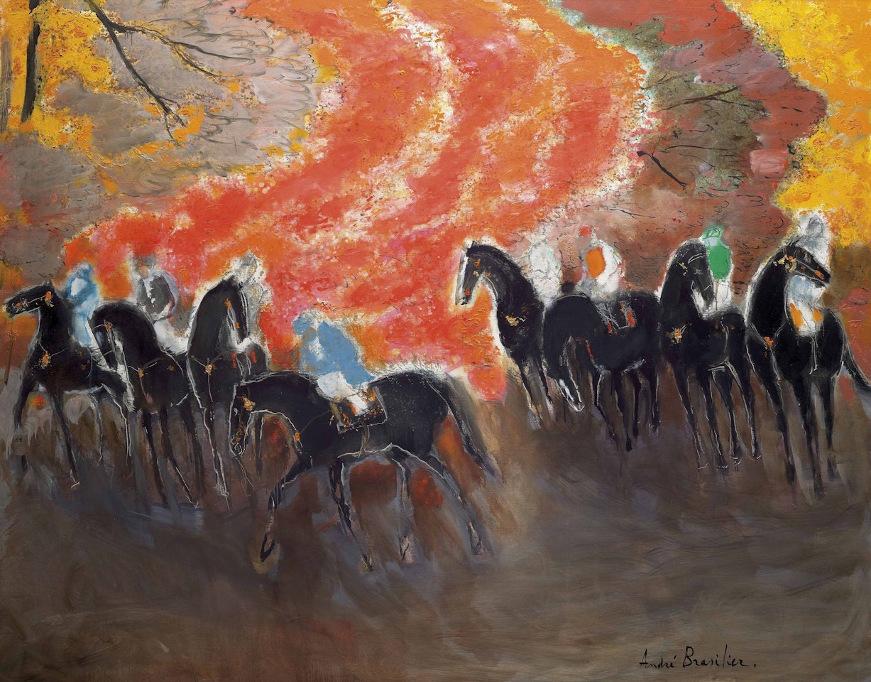 Grande cavalcade d'automne by André Brasilier