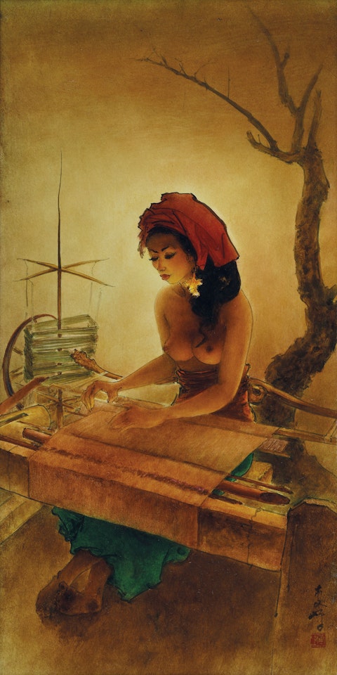 Weaver by Lee Man Fong