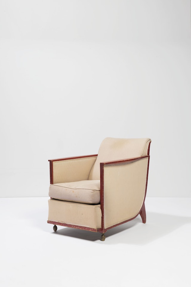 FAUTEUIL 'CUELLAR' by Emile-Jacques Ruhlmann