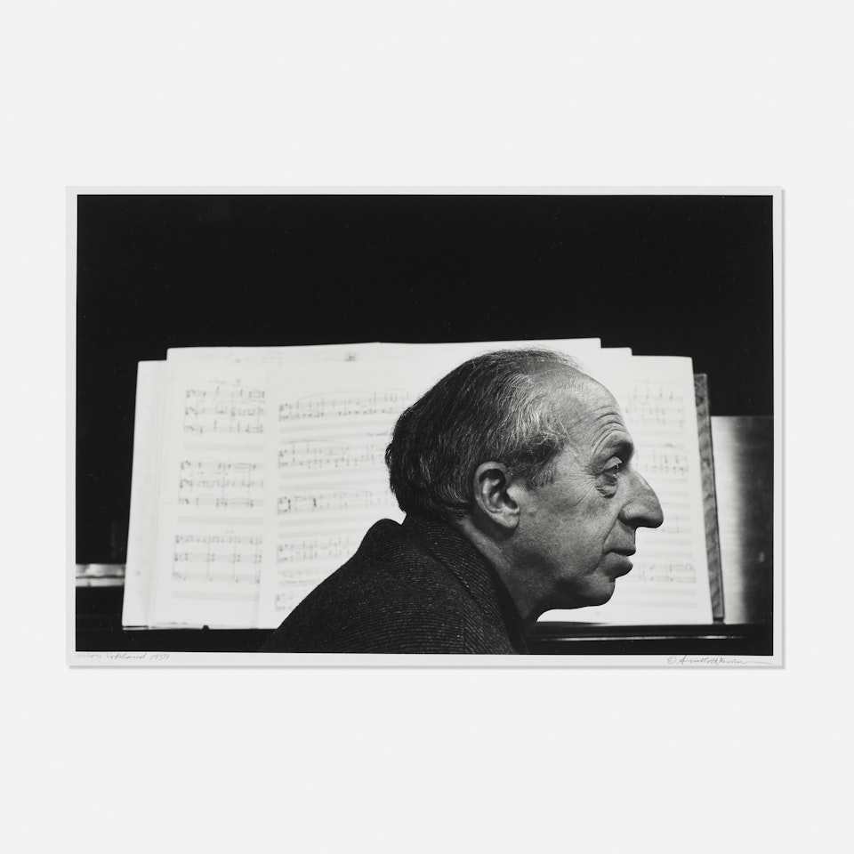 Aaron Copland by Arnold Newman
