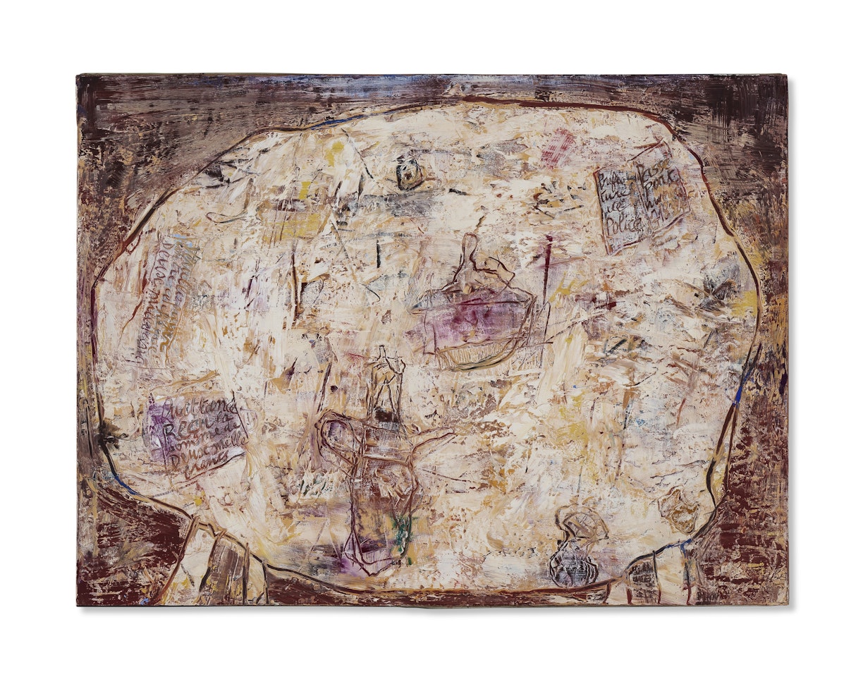 Nature Morte au Passeport by Jean Dubuffet
