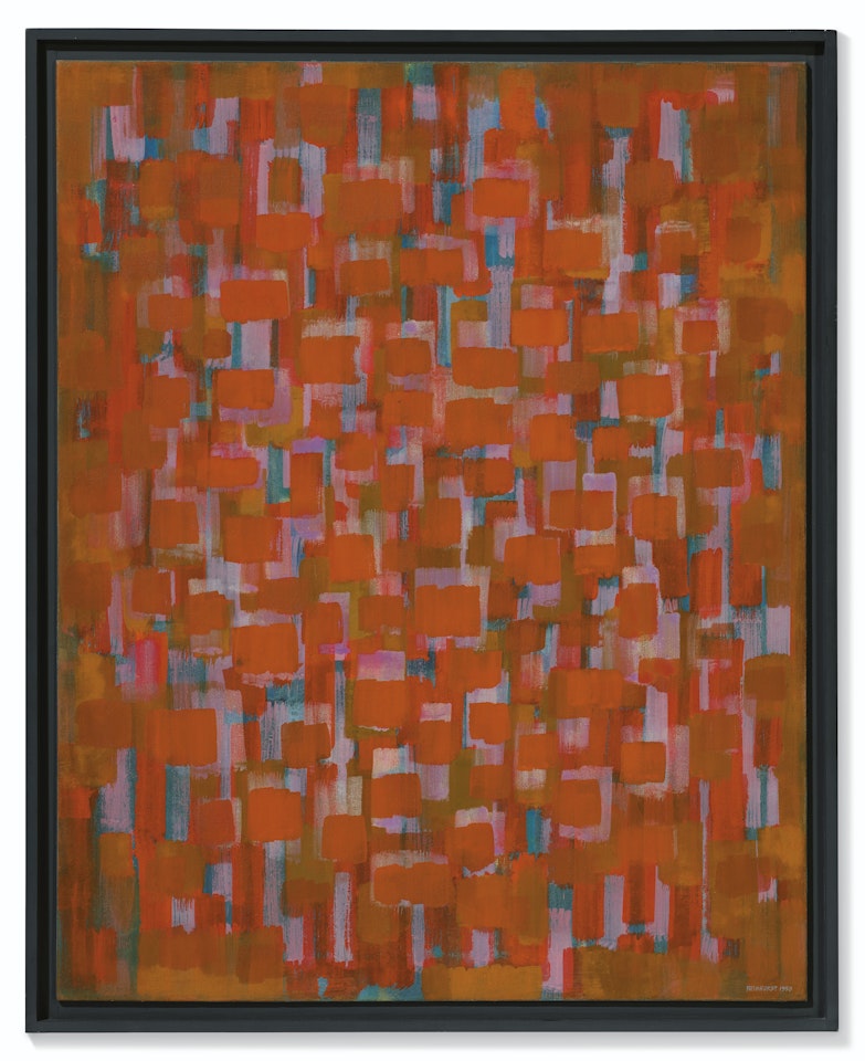 Red Painting, 1950 by Ad Reinhardt