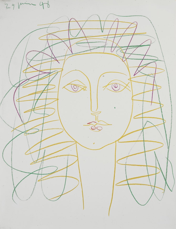 Portrait de femme (Françoise) by Pablo Picasso