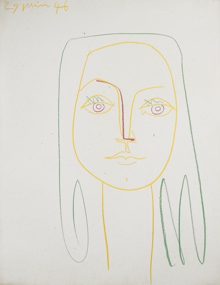 Portrait de femme (Françoise) by Pablo Picasso