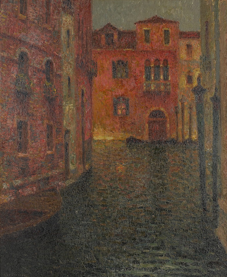 Le Palais rouge by Henri Le Sidaner