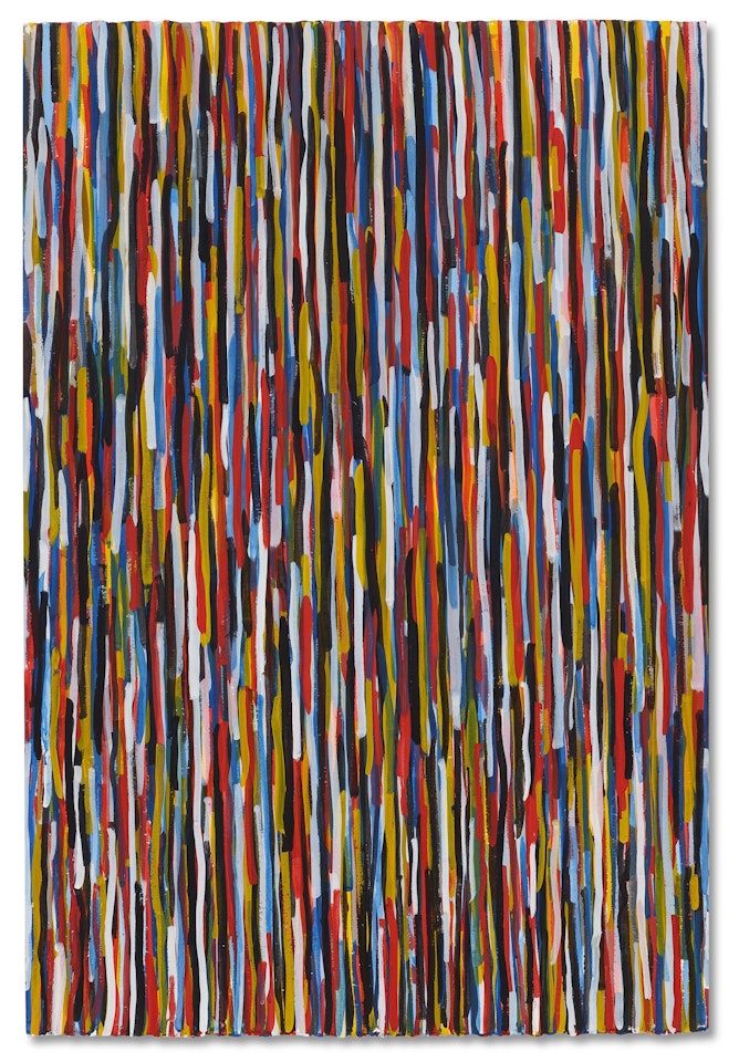 Vertical Brushstrokes by Sol LeWitt