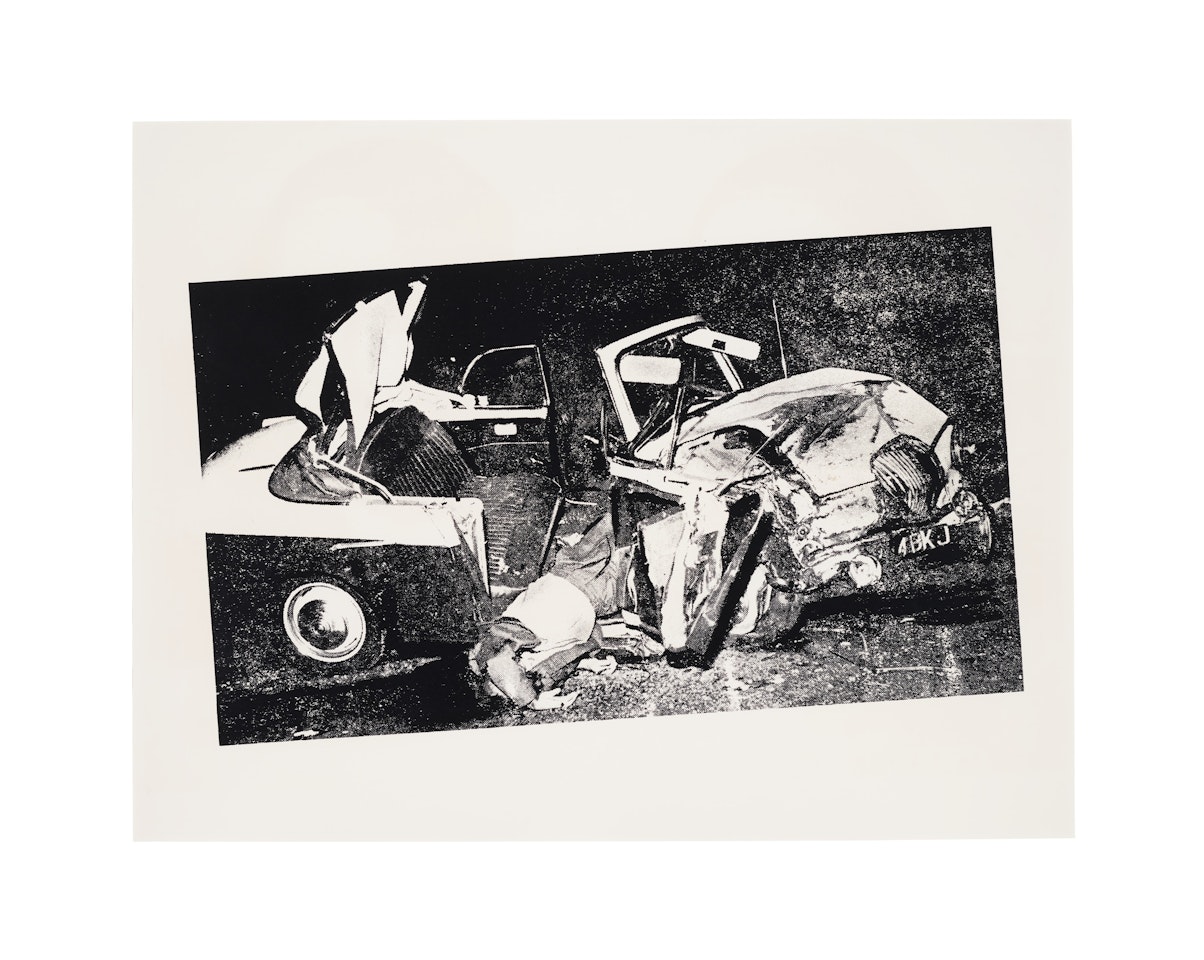 Car Crash by Andy Warhol