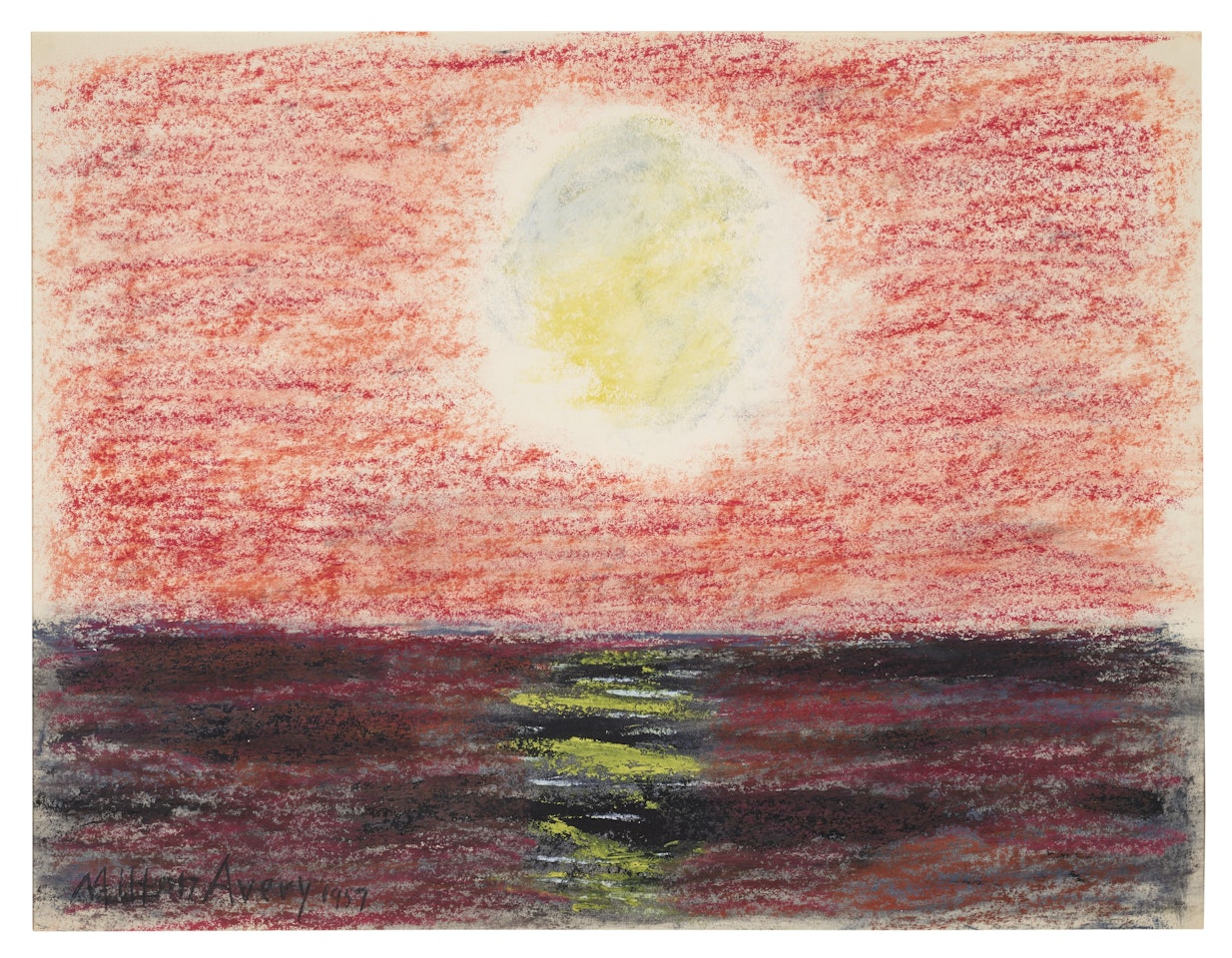 Evening Sun by Milton Avery