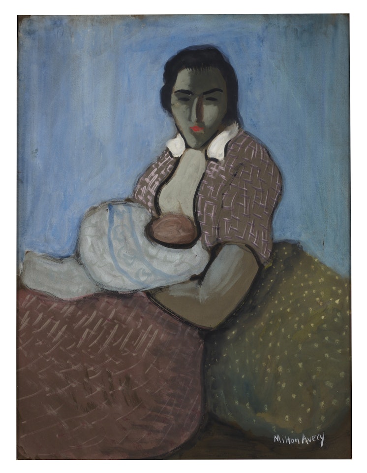 Mother and Child by Milton Avery