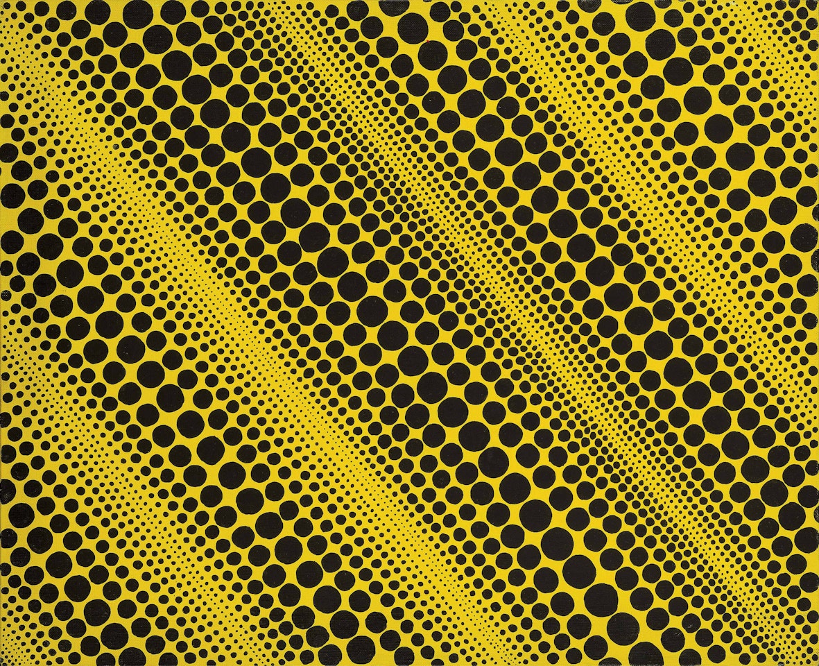 Shining Ray of Summer (Infinity Dots) by Yayoi Kusama