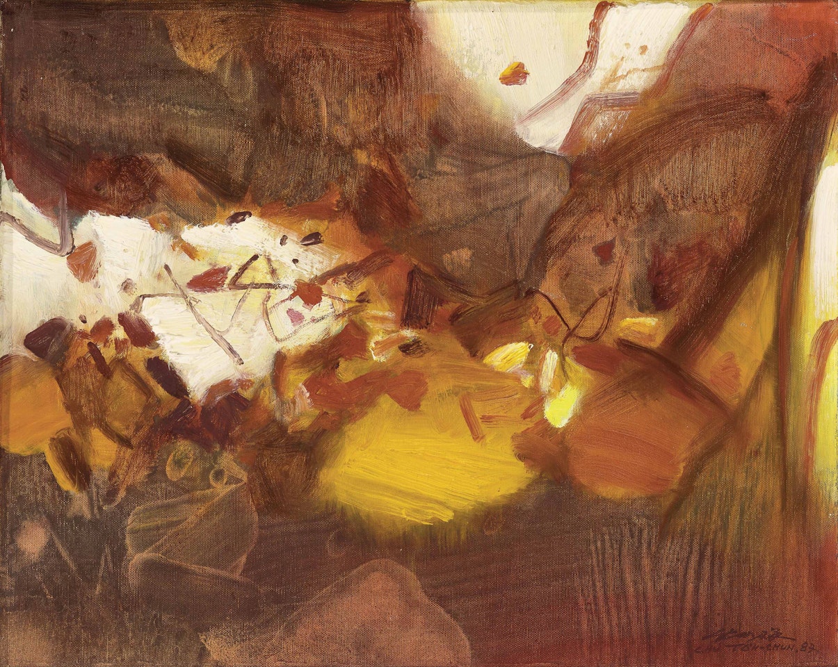 le 10 janvier 1987 (10 January 1987) by Chu Teh-Chun