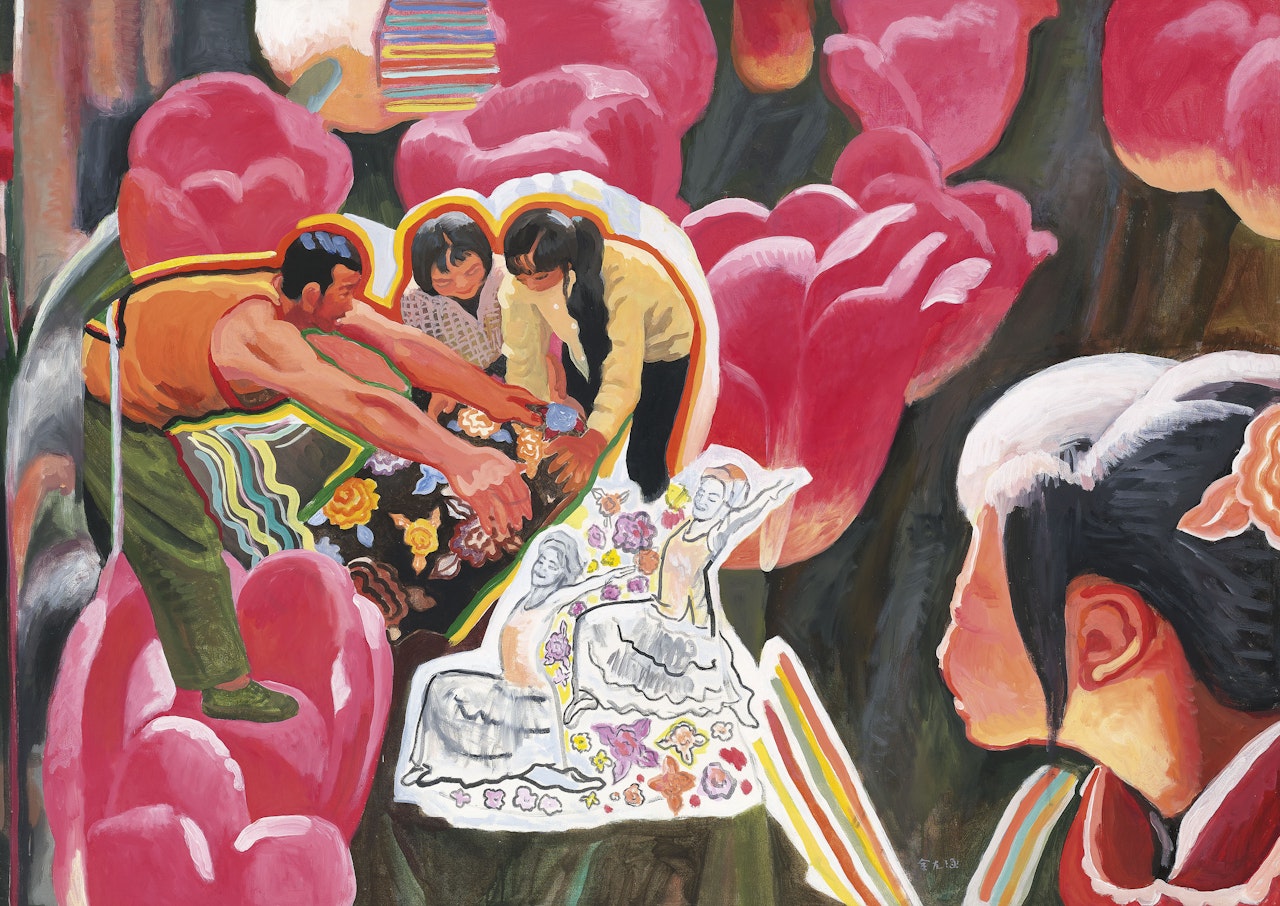The People are the Heroes of Their Time I-3 by Yu Youhan