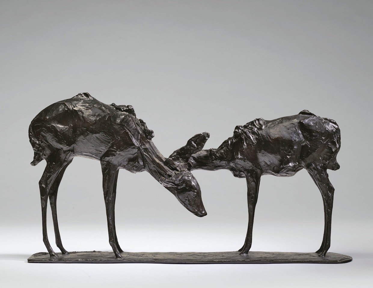 Petites antilopes goudou "deux amis" by Rembrandt Bugatti