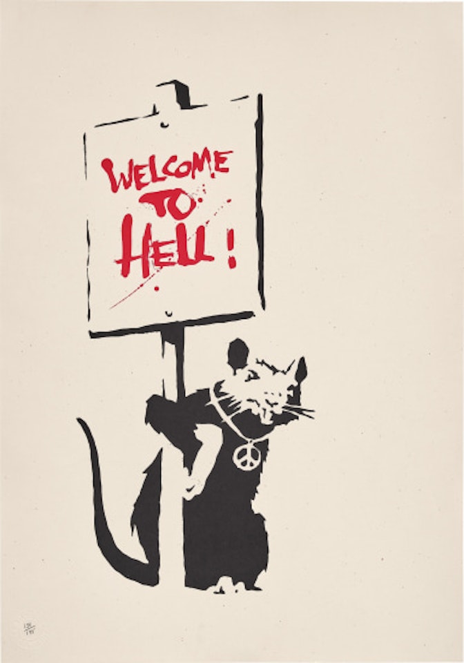 Welcome to Hell by Banksy
