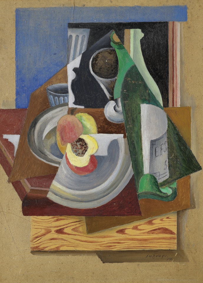 Nature morte avec pêches by Leopold Survage