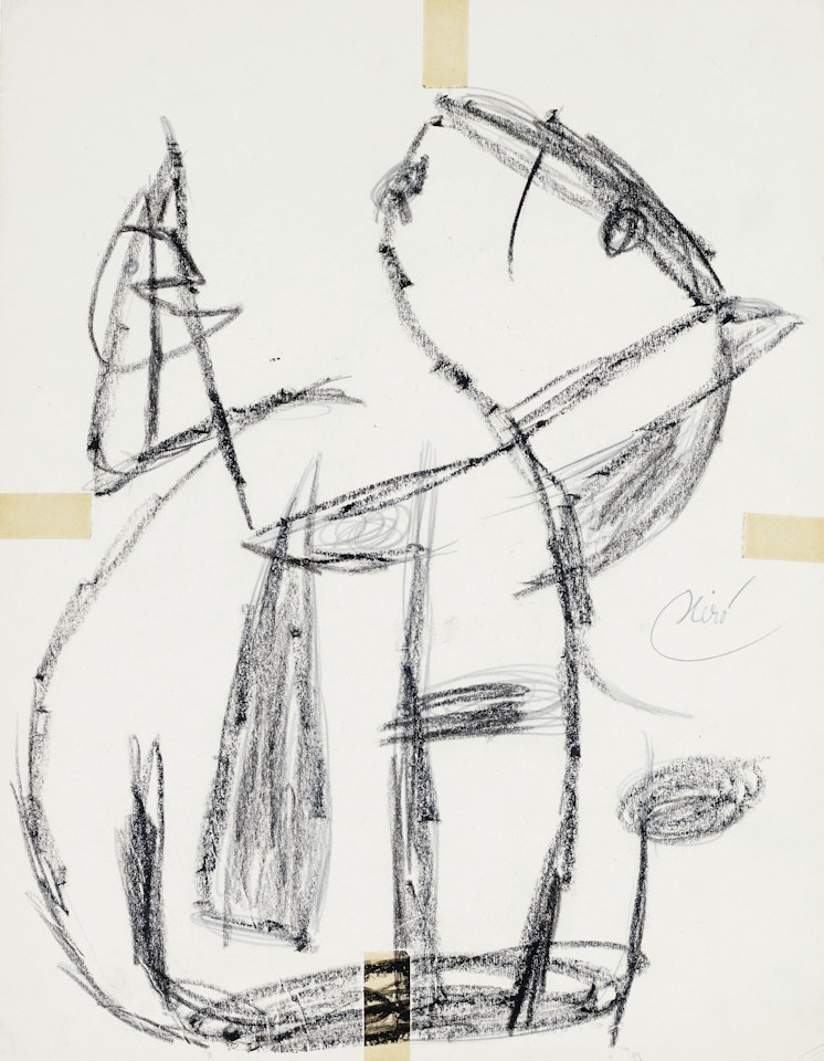 Personnage, oiseau by Joan Miró