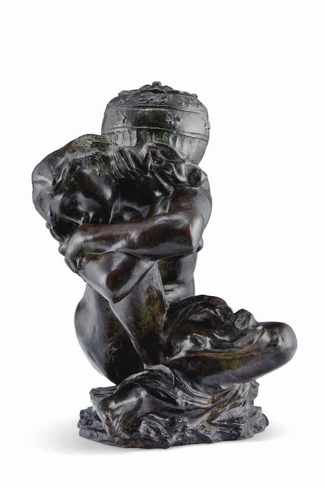Cariatide à l'urne, taille originale dite aussi petit modèle by Auguste Rodin