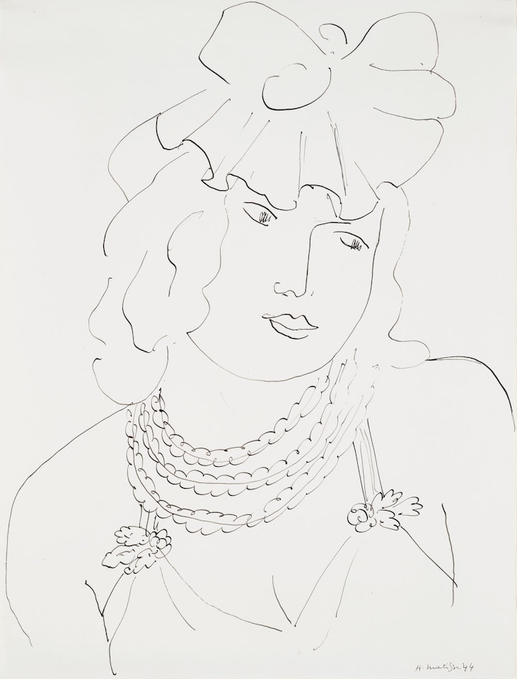 Femme aux colliers by Henri Matisse