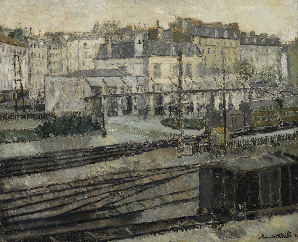 Gare de Reuilly, Paris by Maurice Utrillo