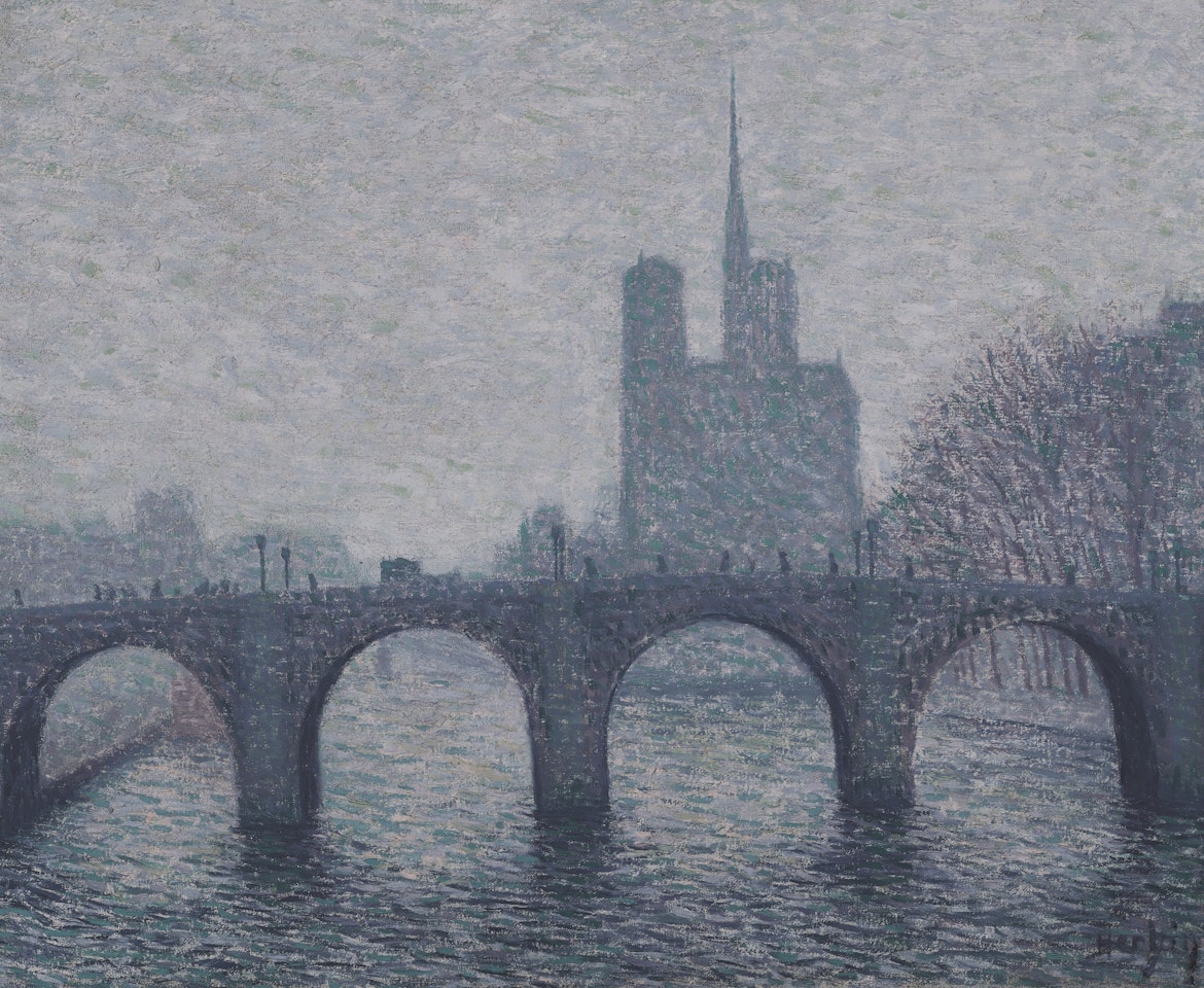 Vue du pont de la Tournelle by Auguste Herbin