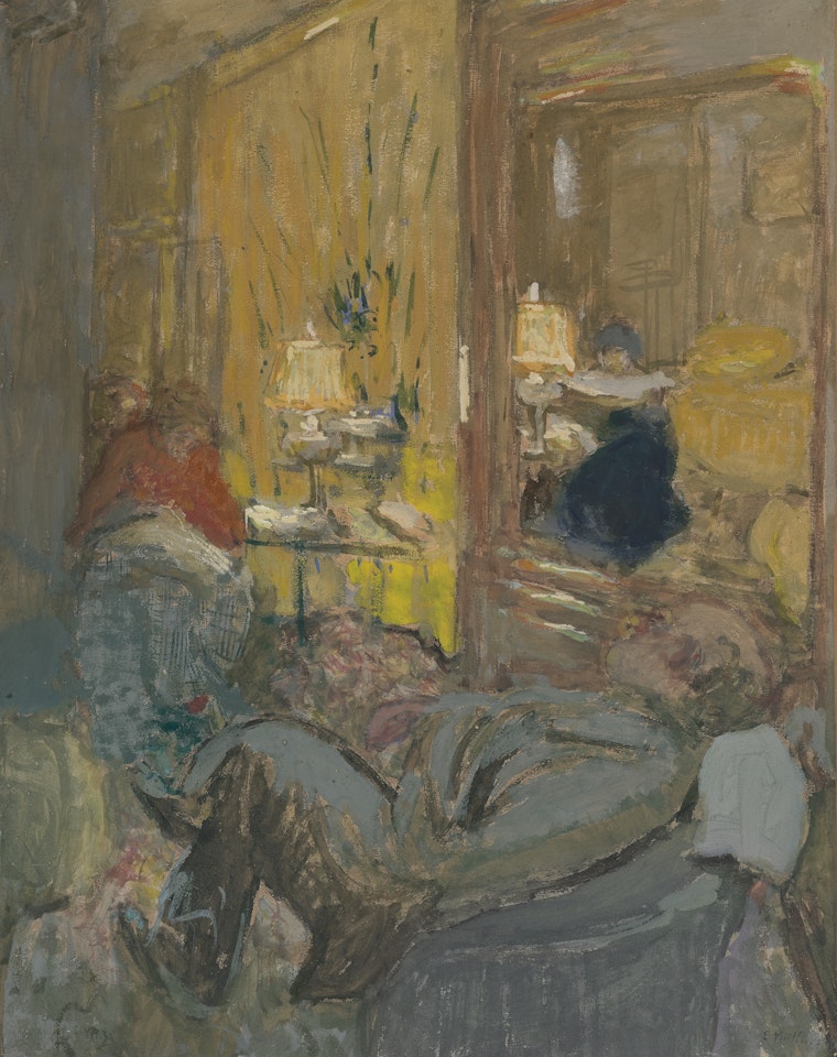 Intérieur aux trois personnages by Édouard Vuillard