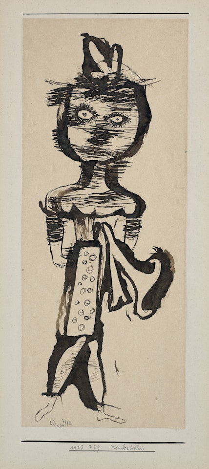 Kinderbildnis by Paul Klee
