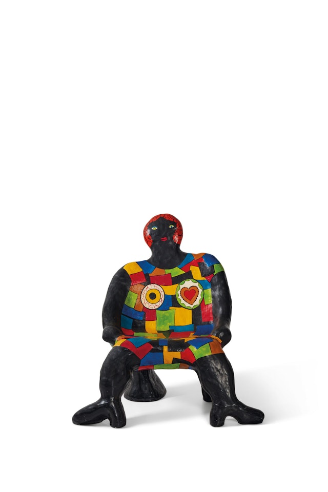 Clarice chaise femme by Niki de Saint Phalle