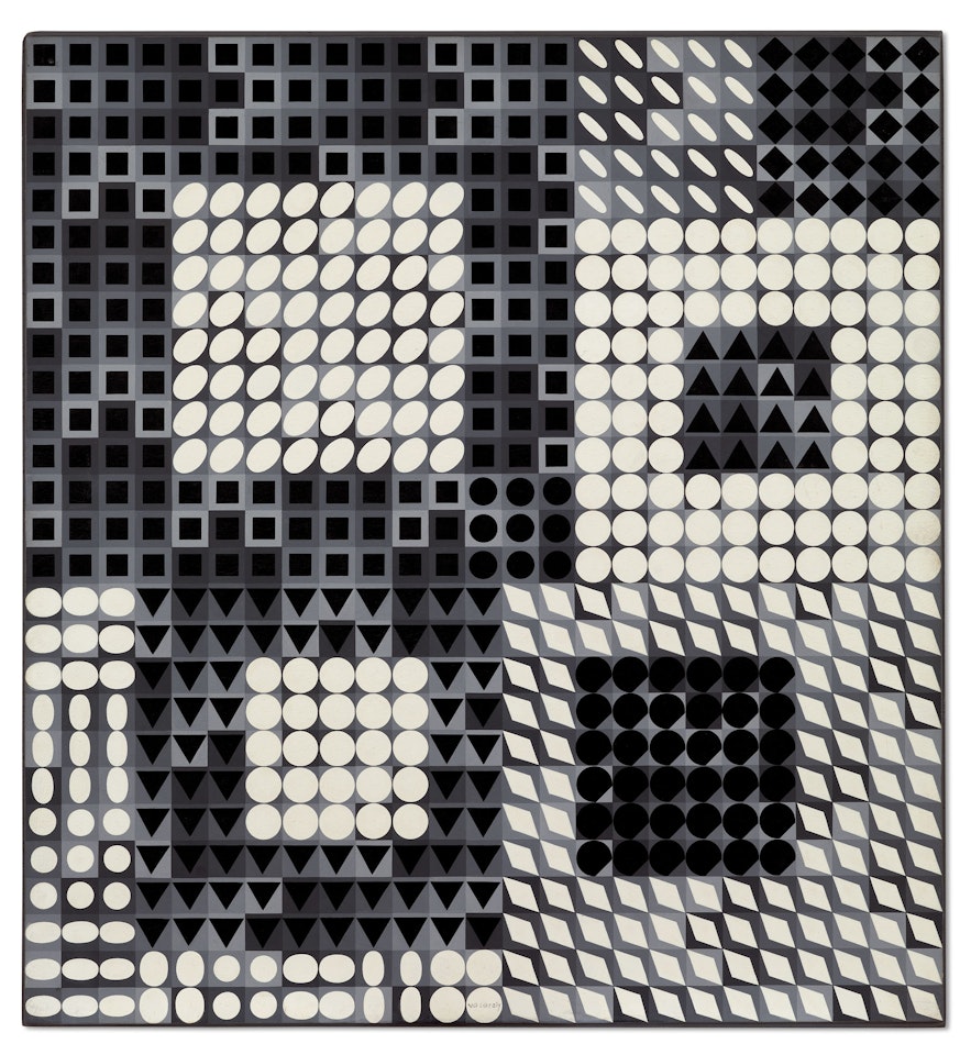 Our - 2 by Victor Vasarely