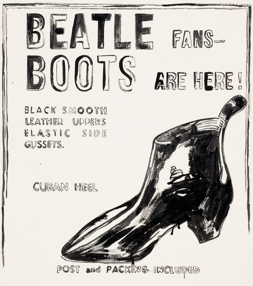 Sans titre (Beatle Boots) by Andy Warhol