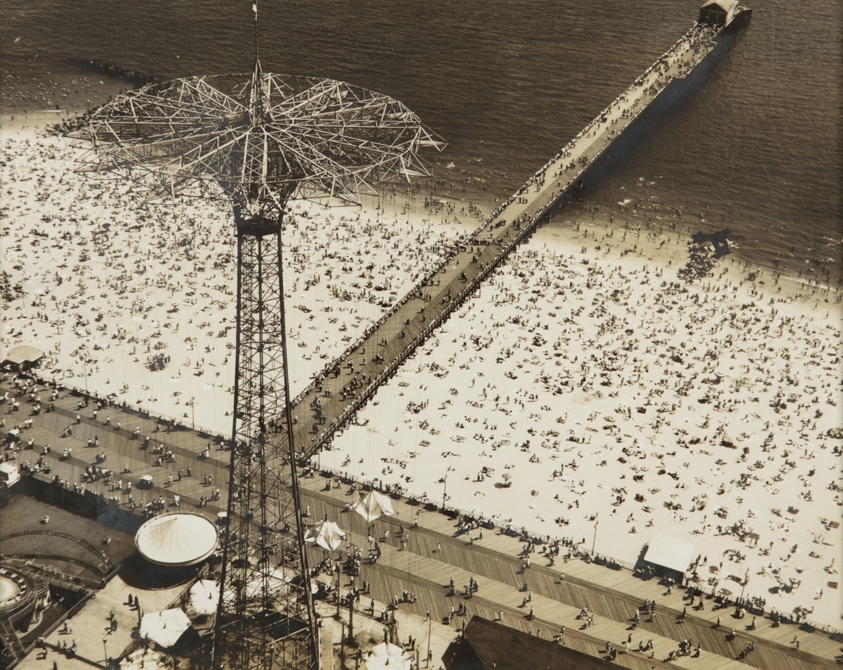 Coney Island, Parachute Jump, New York by Margaret Bourke-White