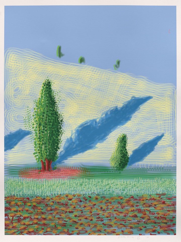 Untitled n°10 ( Planche issue de la Série Yosemite) by David Hockney