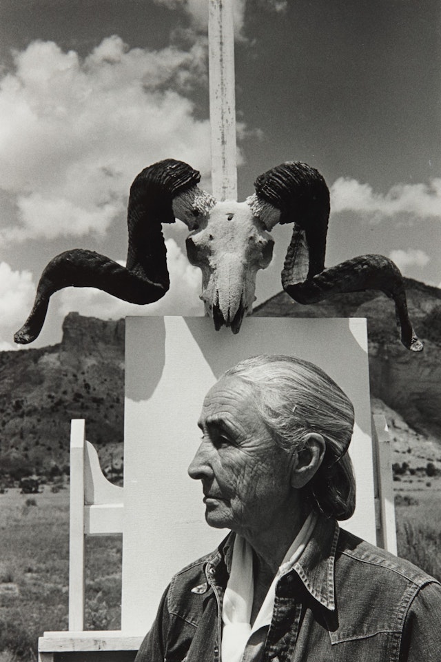 'Georgia O'Keeffe, Ghost Ranch' by Arnold Newman