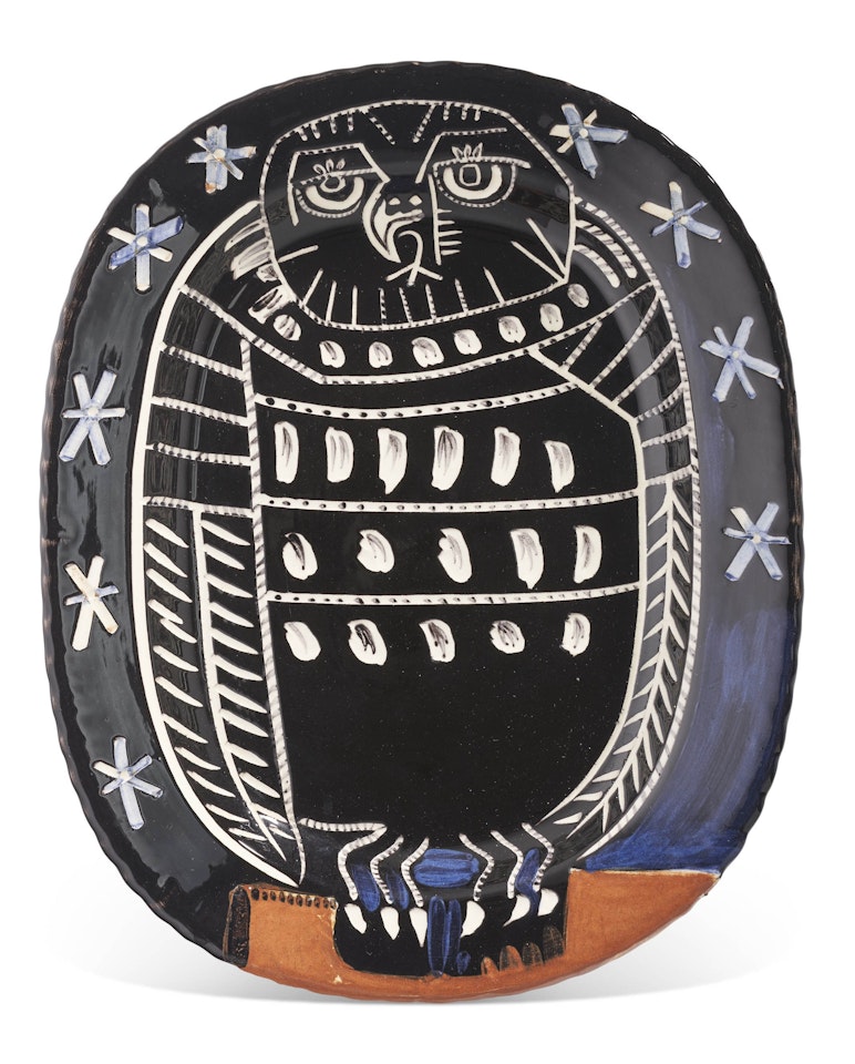 Hibou brillant (A.R. 285) by Pablo Picasso