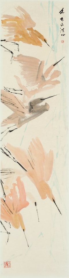 Herons by Chen Wen Hsi