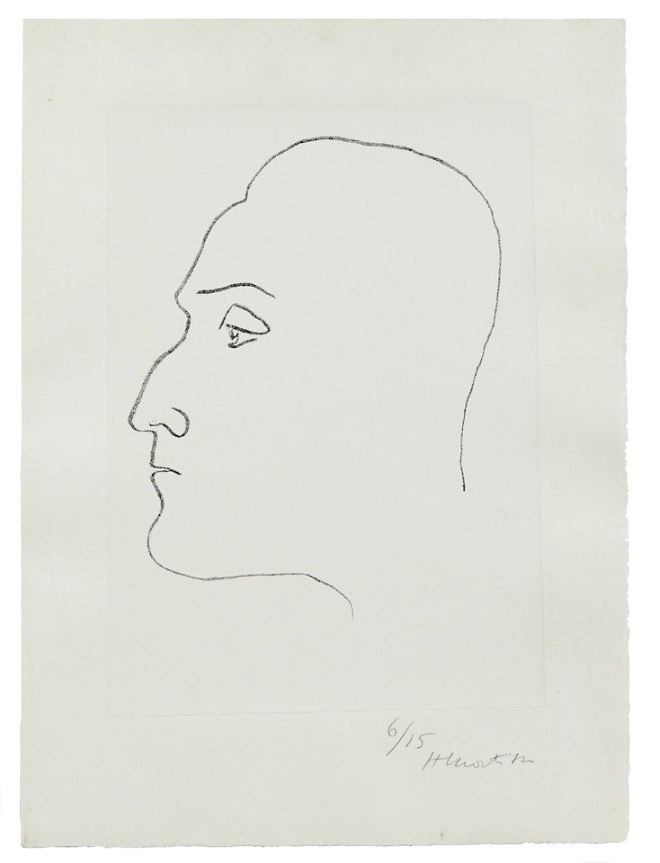 Henry de Montherlant by Henri Matisse
